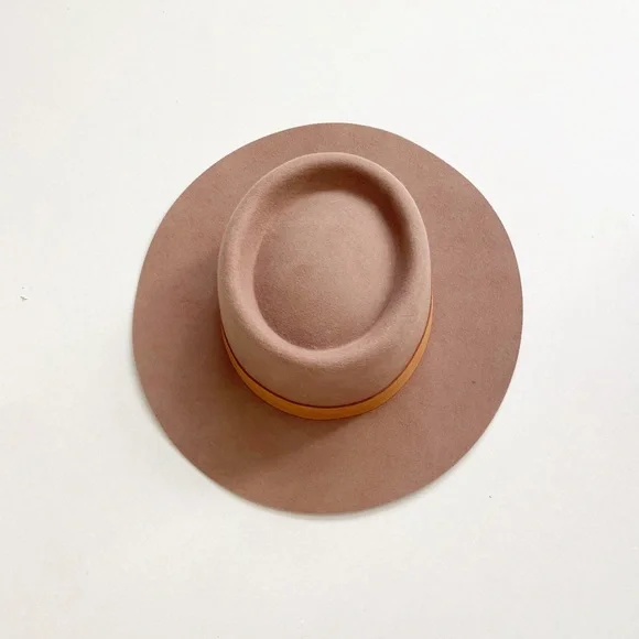 Lack Of Colour Australian Wool Boater Hat - Picture 2 of 5